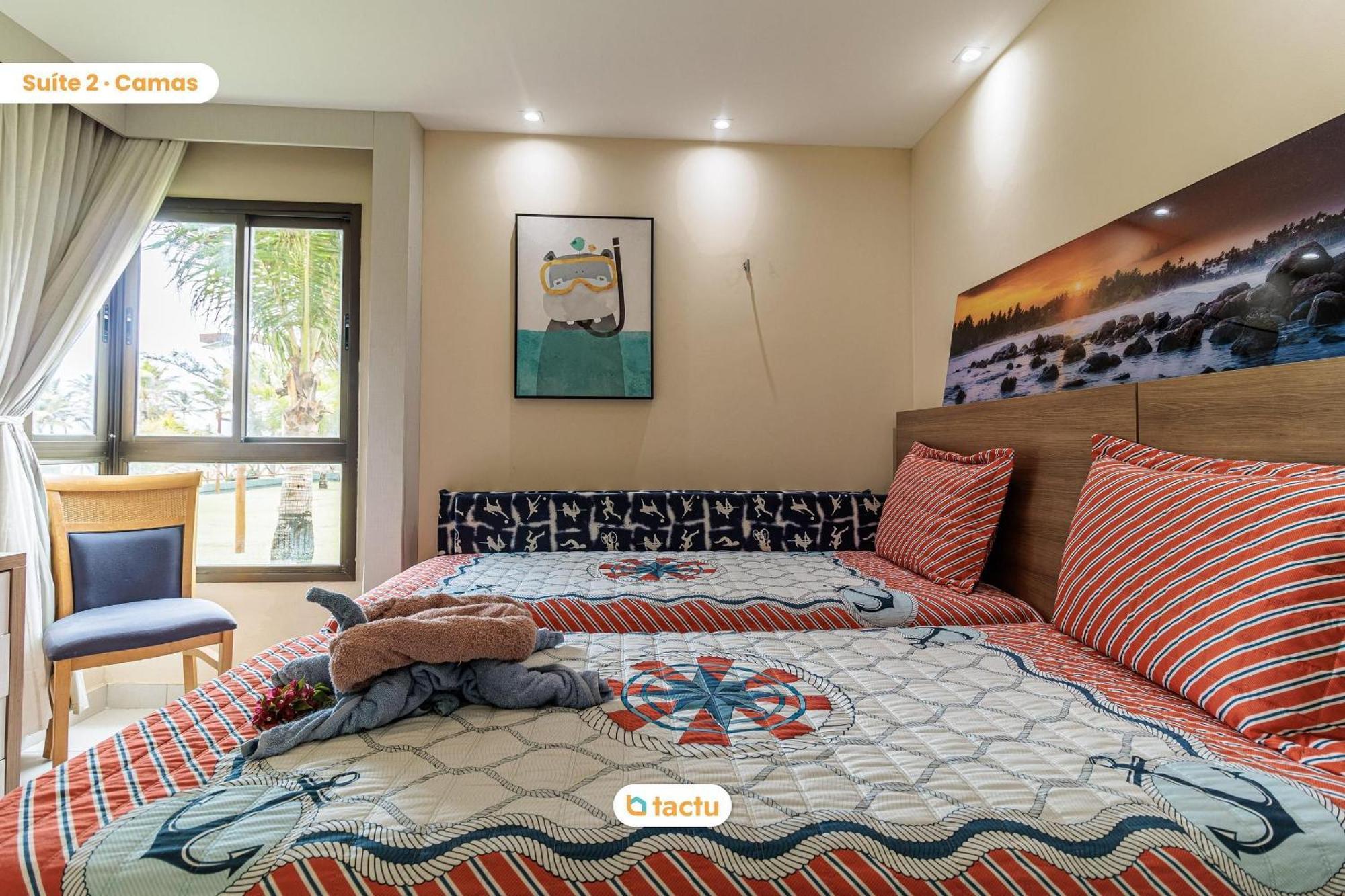 Bangalô térreo frente mar de 70 m2 com vista da praia no VG Sun Cumbuco por Tactu Exterior foto