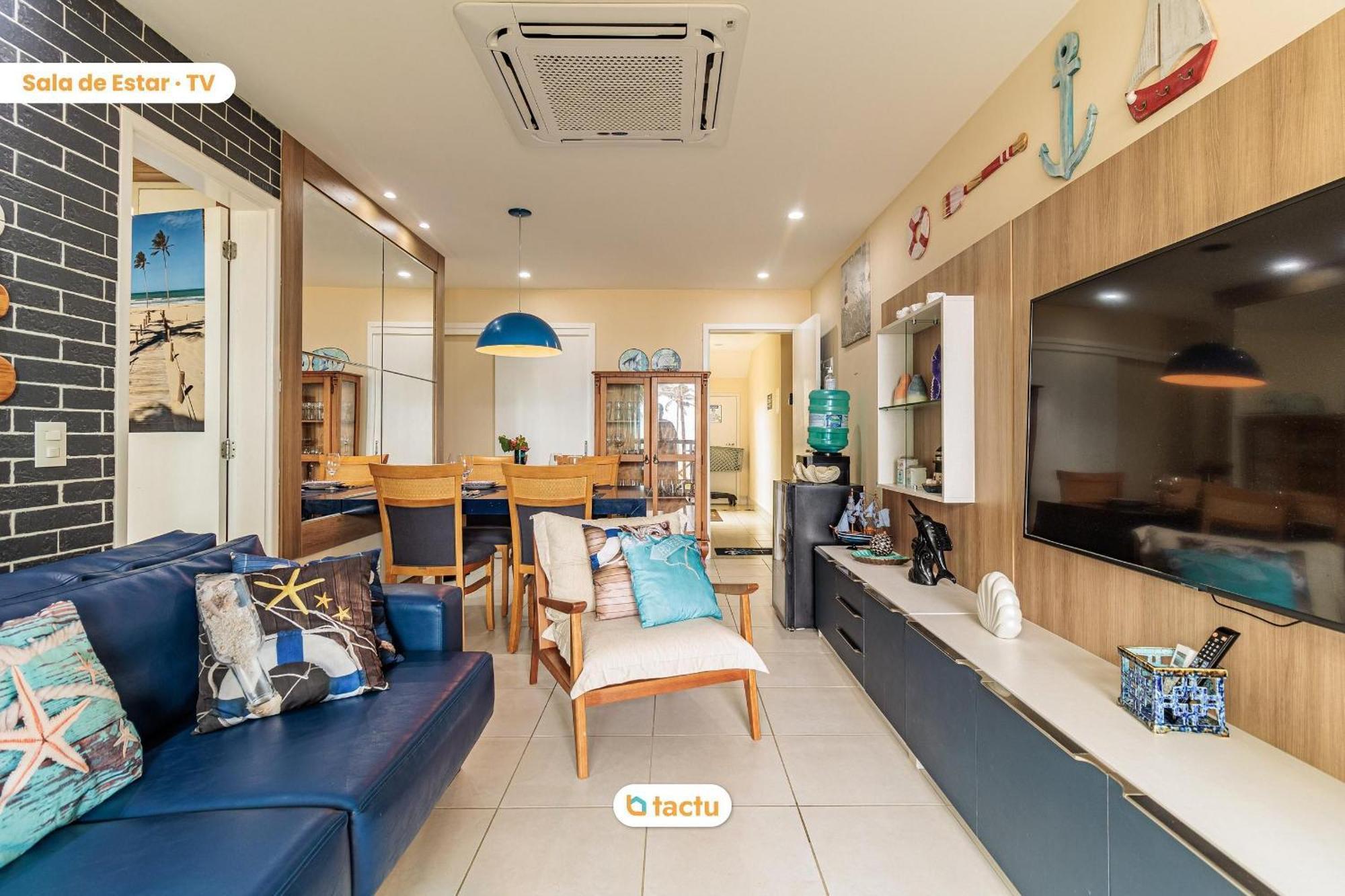Bangalô térreo frente mar de 70 m2 com vista da praia no VG Sun Cumbuco por Tactu Exterior foto