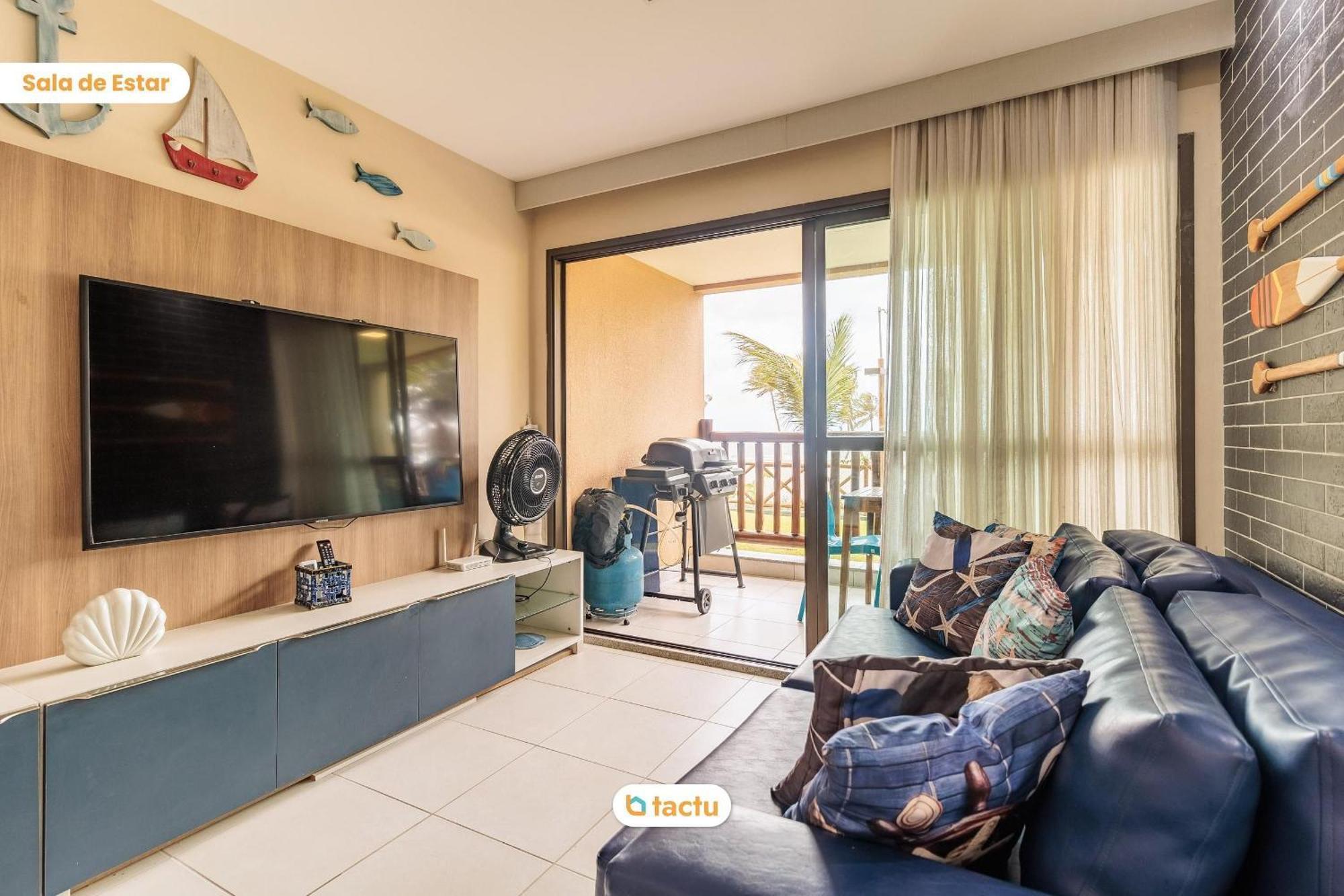 Bangalô térreo frente mar de 70 m2 com vista da praia no VG Sun Cumbuco por Tactu Exterior foto