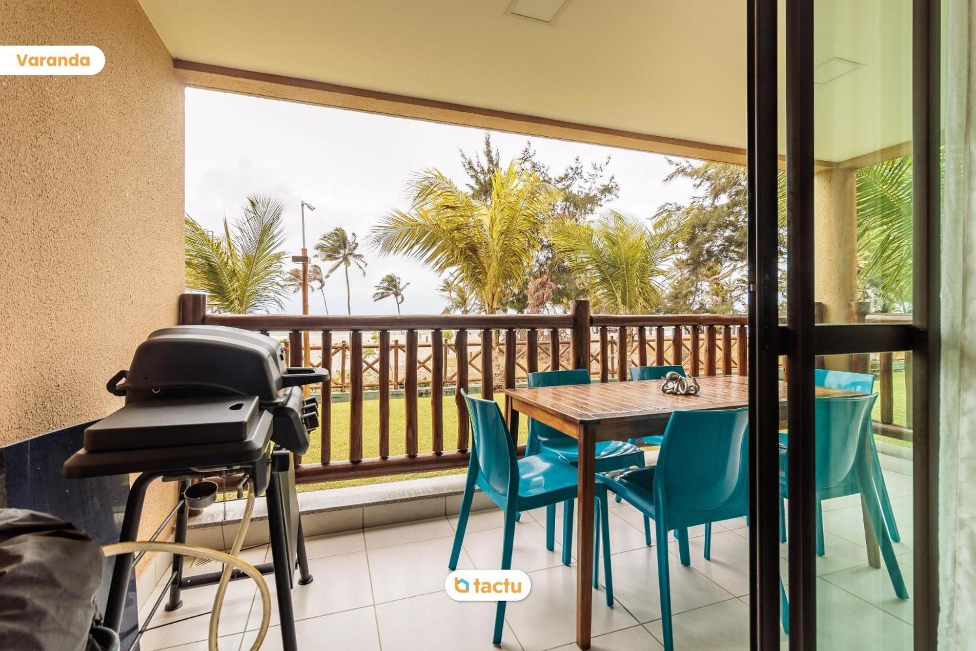 Bangalô térreo frente mar de 70 m2 com vista da praia no VG Sun Cumbuco por Tactu Exterior foto