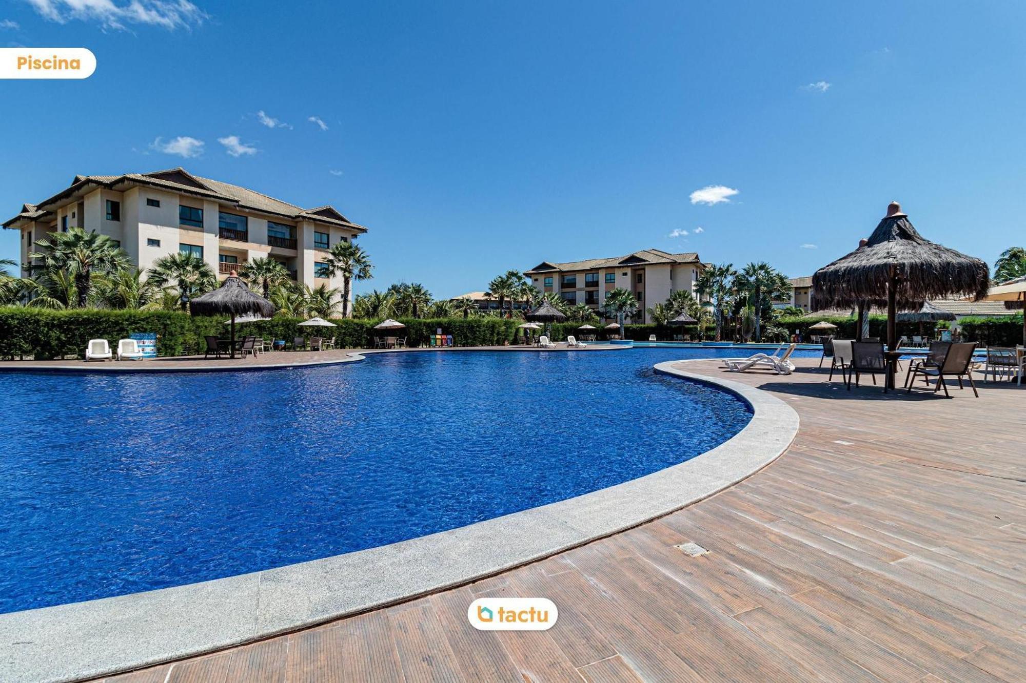 Bangalô térreo frente mar de 70 m2 com vista da praia no VG Sun Cumbuco por Tactu Exterior foto