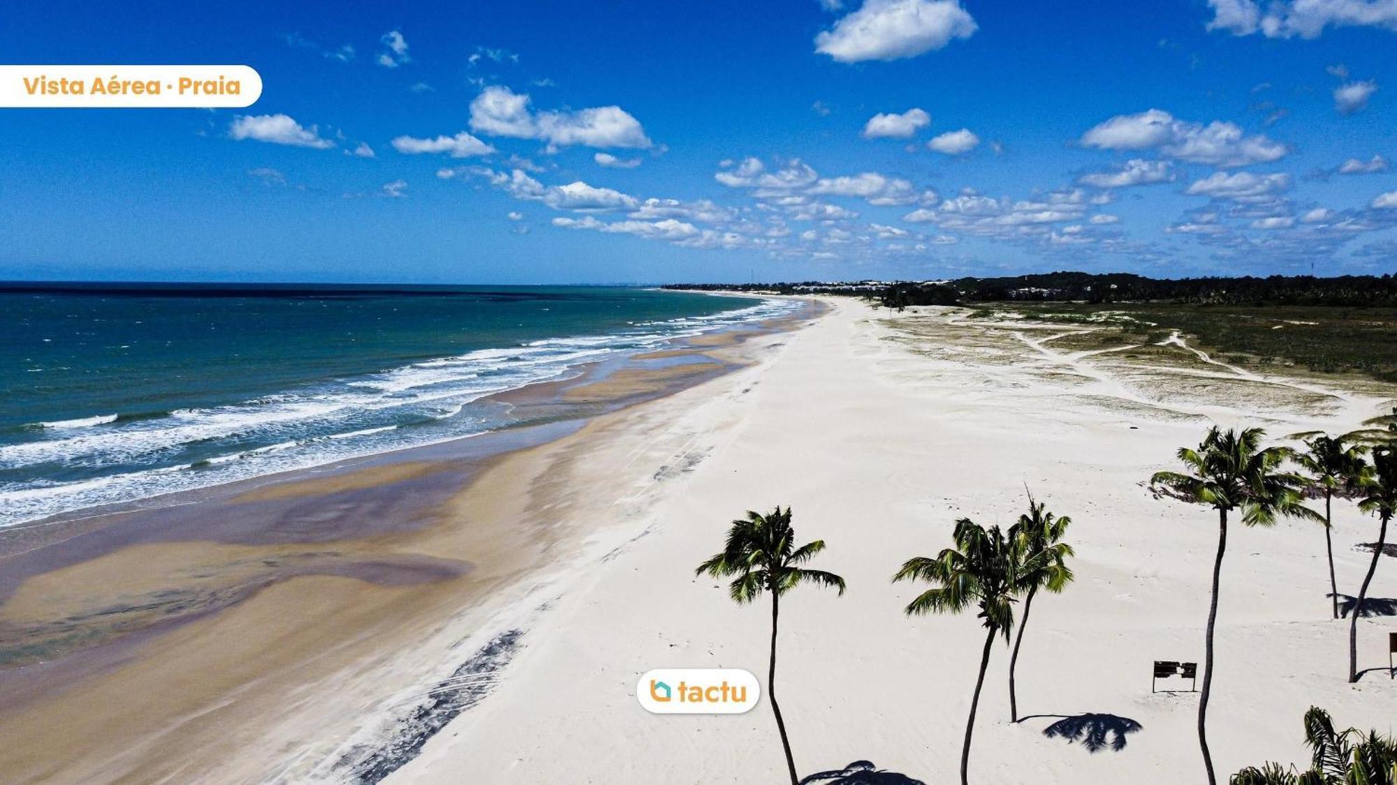 Bangalô térreo frente mar de 70 m2 com vista da praia no VG Sun Cumbuco por Tactu Exterior foto