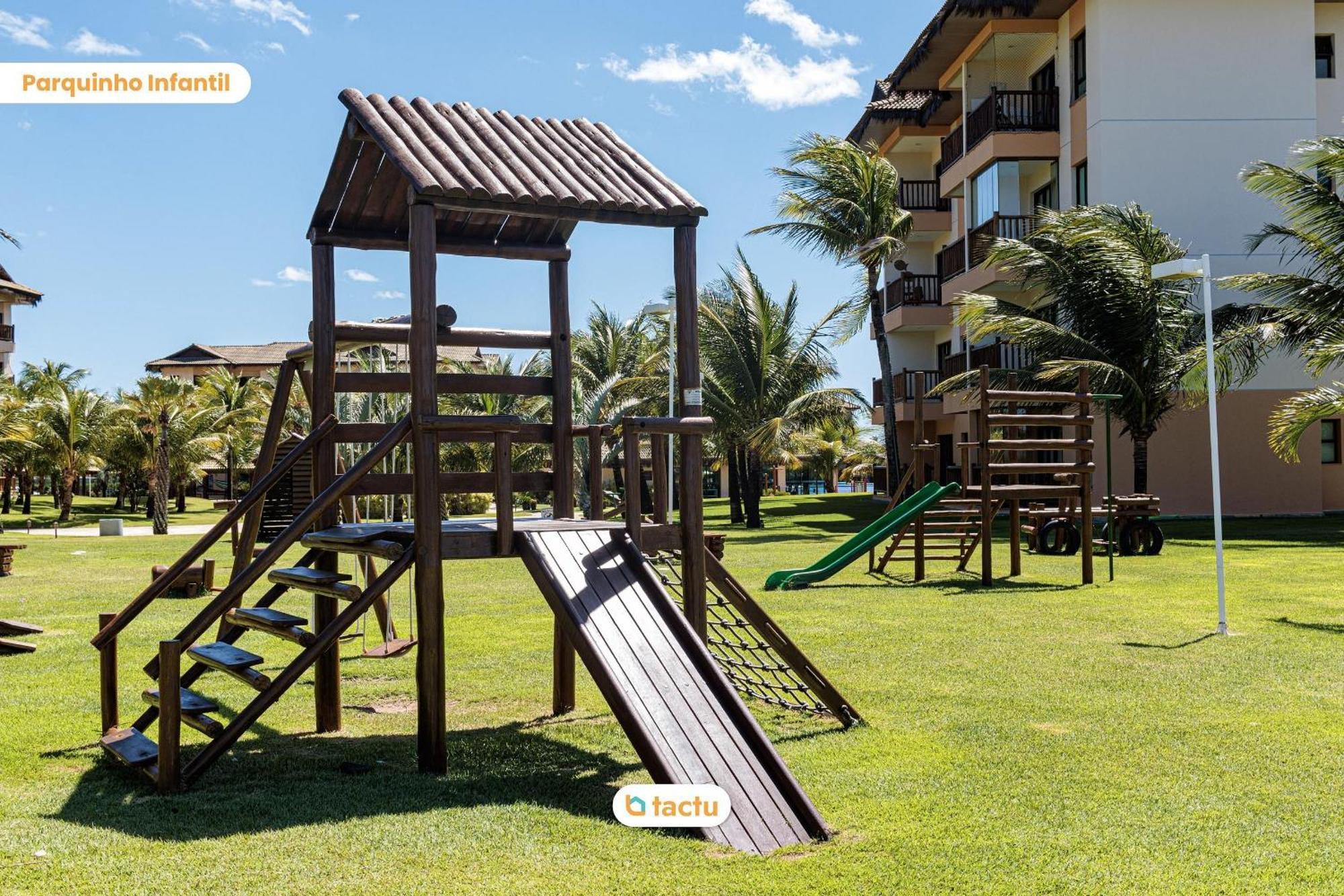 Bangalô térreo frente mar de 70 m2 com vista da praia no VG Sun Cumbuco por Tactu Exterior foto
