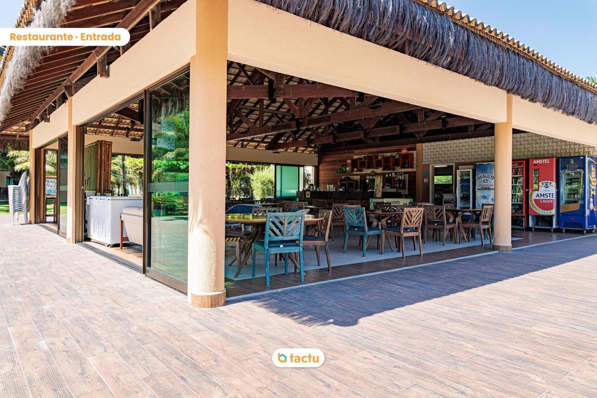 Bangalô térreo frente mar de 70 m2 com vista da praia no VG Sun Cumbuco por Tactu Exterior foto