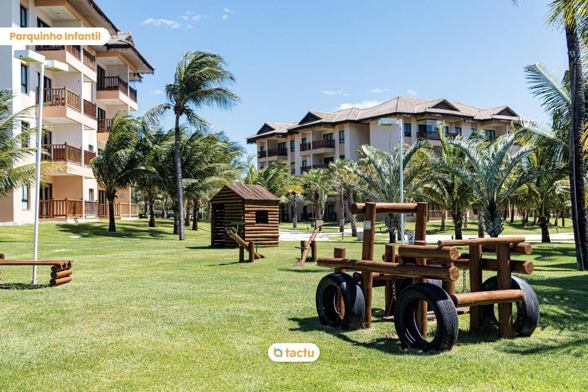 Bangalô térreo frente mar de 70 m2 com vista da praia no VG Sun Cumbuco por Tactu Exterior foto