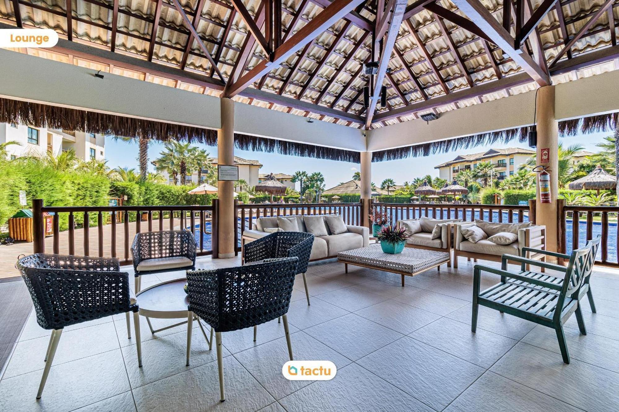 Bangalô térreo frente mar de 70 m2 com vista da praia no VG Sun Cumbuco por Tactu Exterior foto